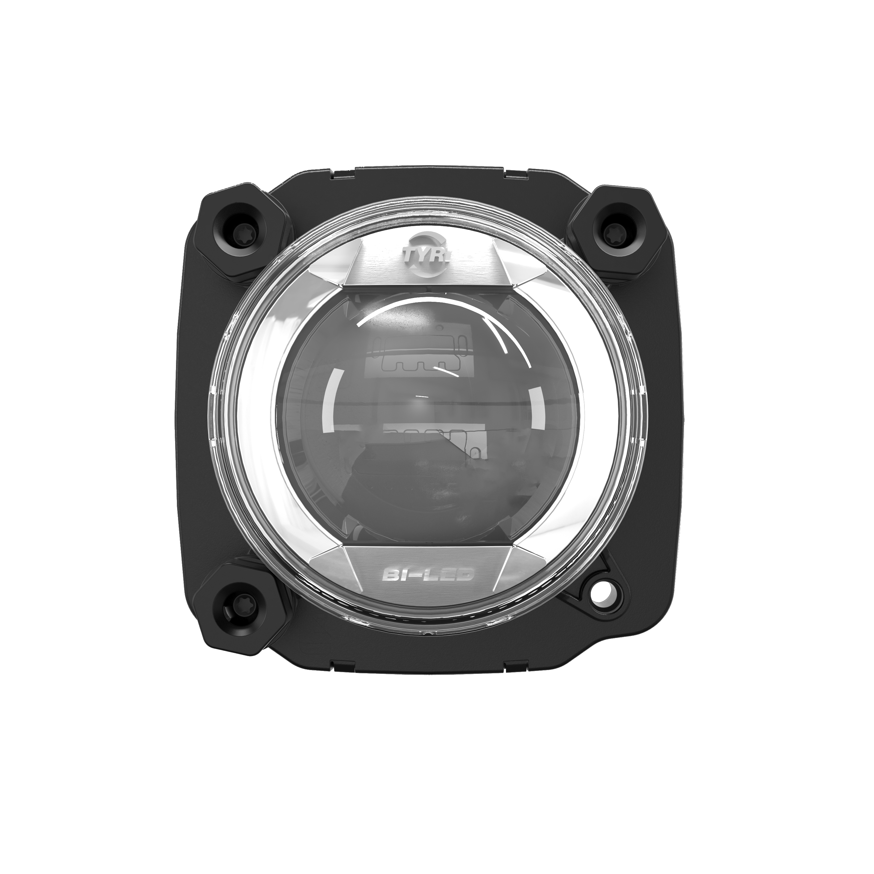 Product image of TYRI LED Drive Light Module DLM-09 with the Light turned off shown from front view