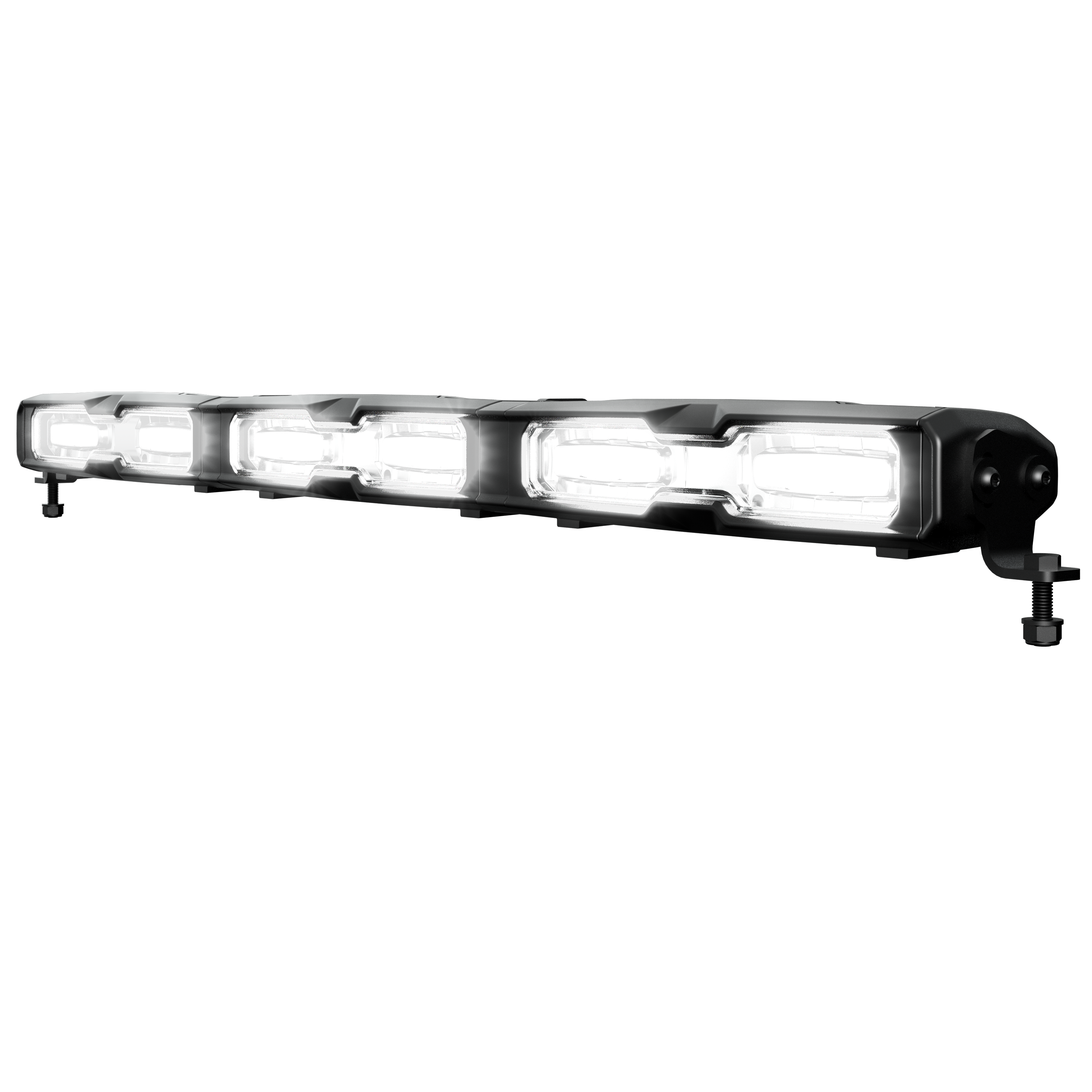TYRI V36 Lightbar with brackets product image when Light is On